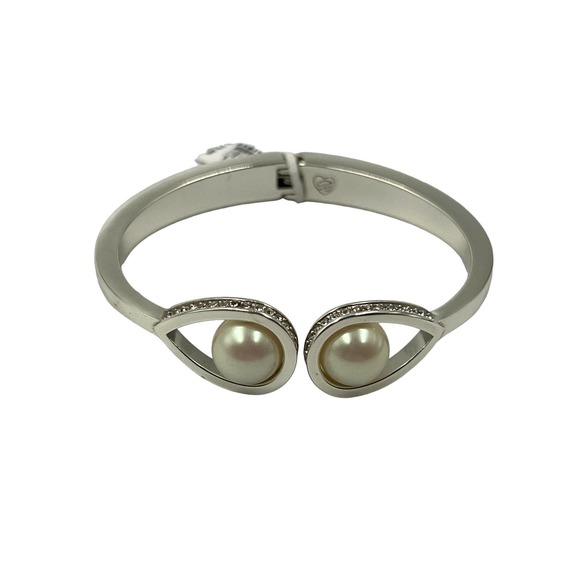 Brighton Chara Ellipse Open Hinge Bangle Bracelet - Picture 1 of 3